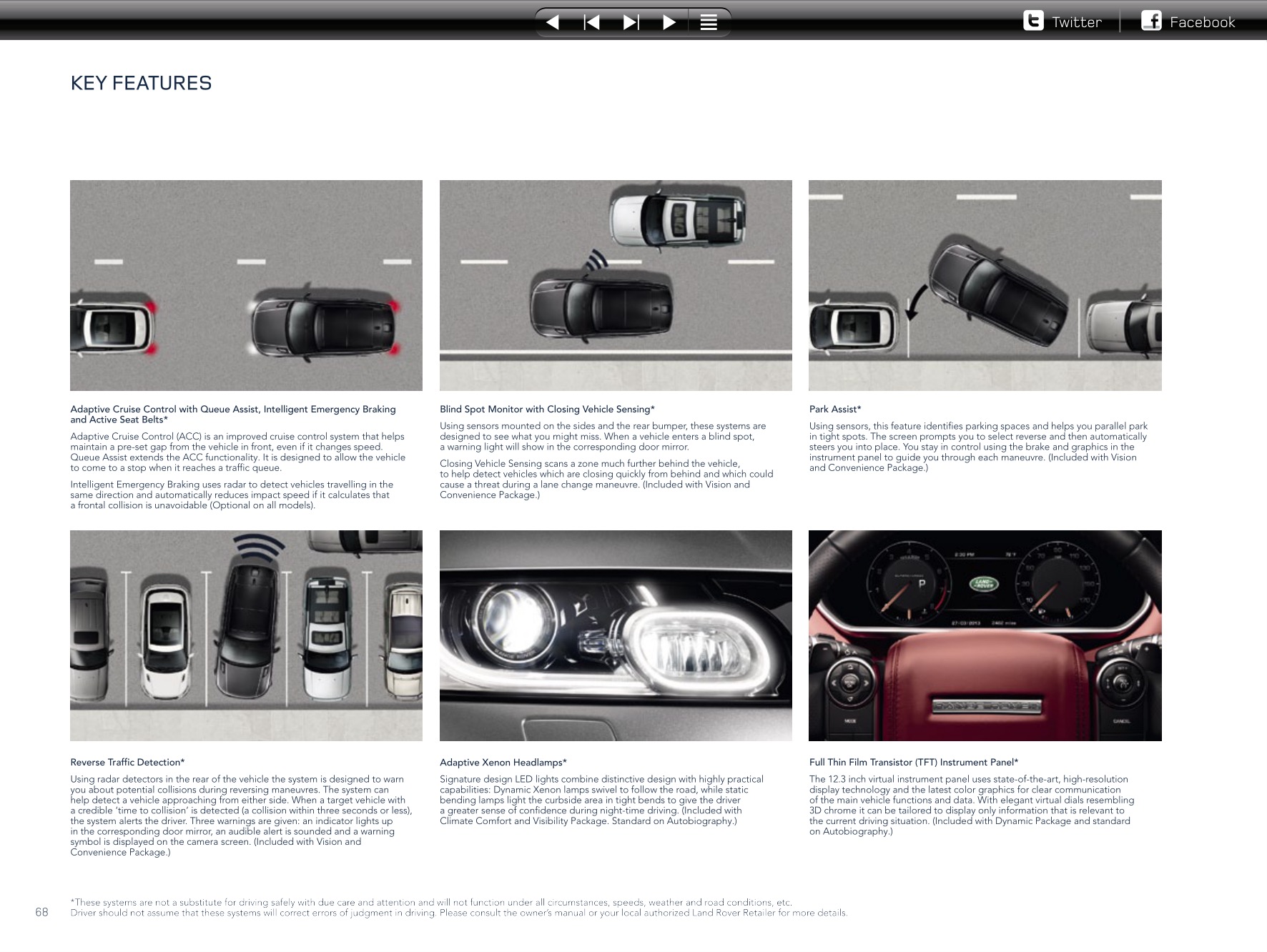 2014 Range Rover Sport Brochure Page 26